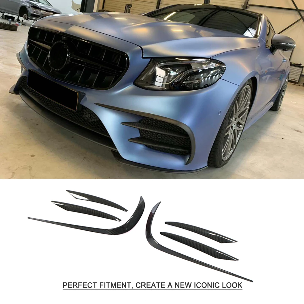 Для Mercedes-Benz E Class W213 E250 E300 E400 Sport Sedan Coupe 2017 2018 2019 передний бампер крыло отделка