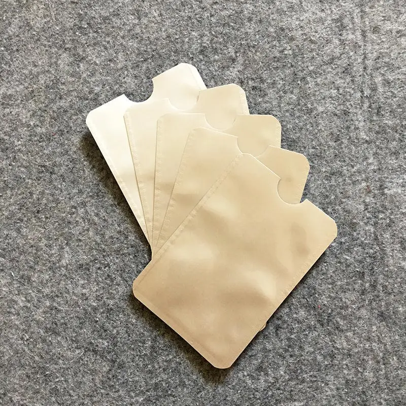 3 blank Анти Rfid Цвета Блокировка ридер замок банк держатель для карт Id банковский чехол для карт Защита металлический кредитный держатель для карт Алюминий 5 шт./лот - Цвет: 3 blank