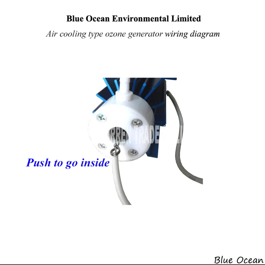 

BO-5QNAOS AC220v/110V 5g/h of ozone generator adjustable quartz tube kit wholesale all kinds of ozone generator 5-50W adjustable