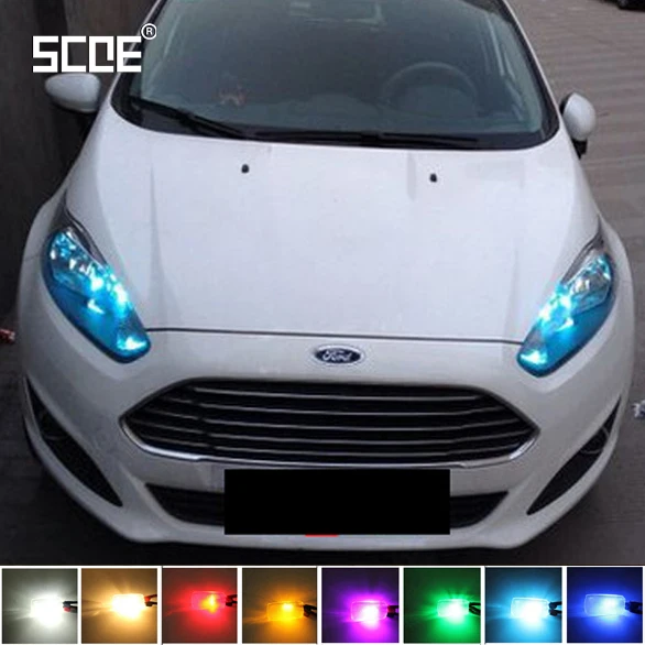 SCOE автостайлинг T10 2x27SMD светодиодсветодиодный лампа для габарисветильник огней