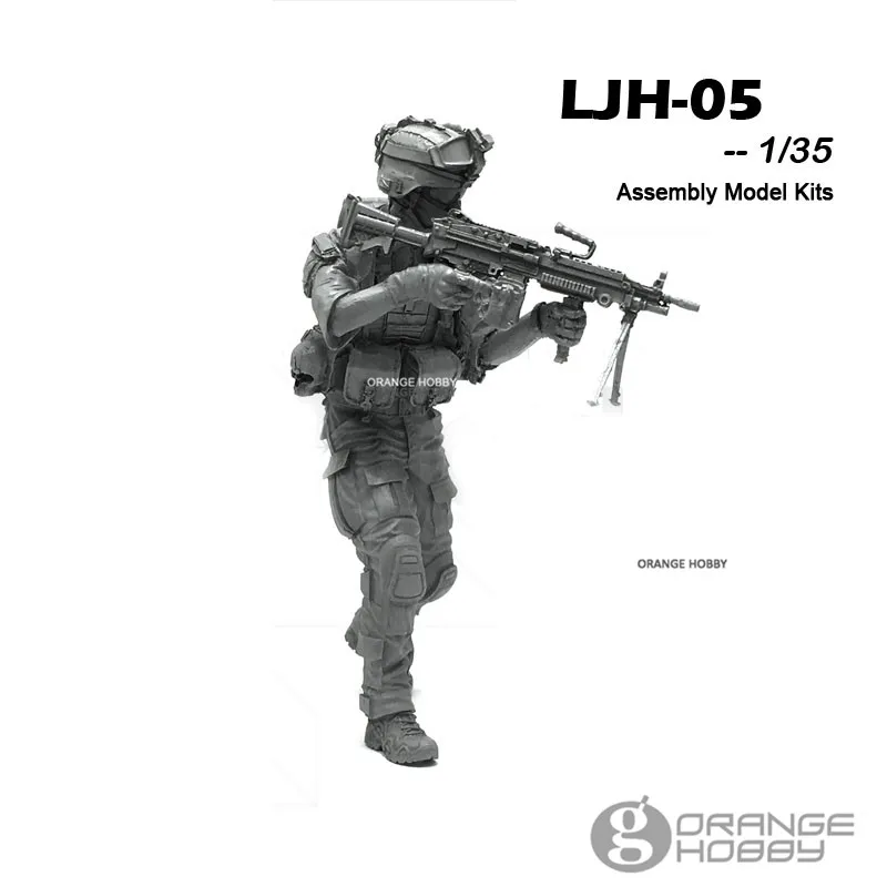 OHS YuFanModel 1/35 LJH-01-09 серия LJH Современная армейская сборка США Военные полимерные миниатюры Модели Строительные наборы oh - Цвет: LJH-05