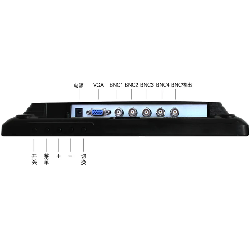 15'' high-definition LCD computer monitor Bnc1 Bnc2 Bnc3 bnc4 four image segmentation can be connected with cameras | Компьютеры и