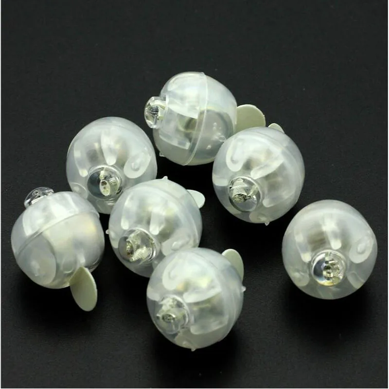 500 шт./лот круглые мини шариковые лампы белые светодиодные огни для рождества дня