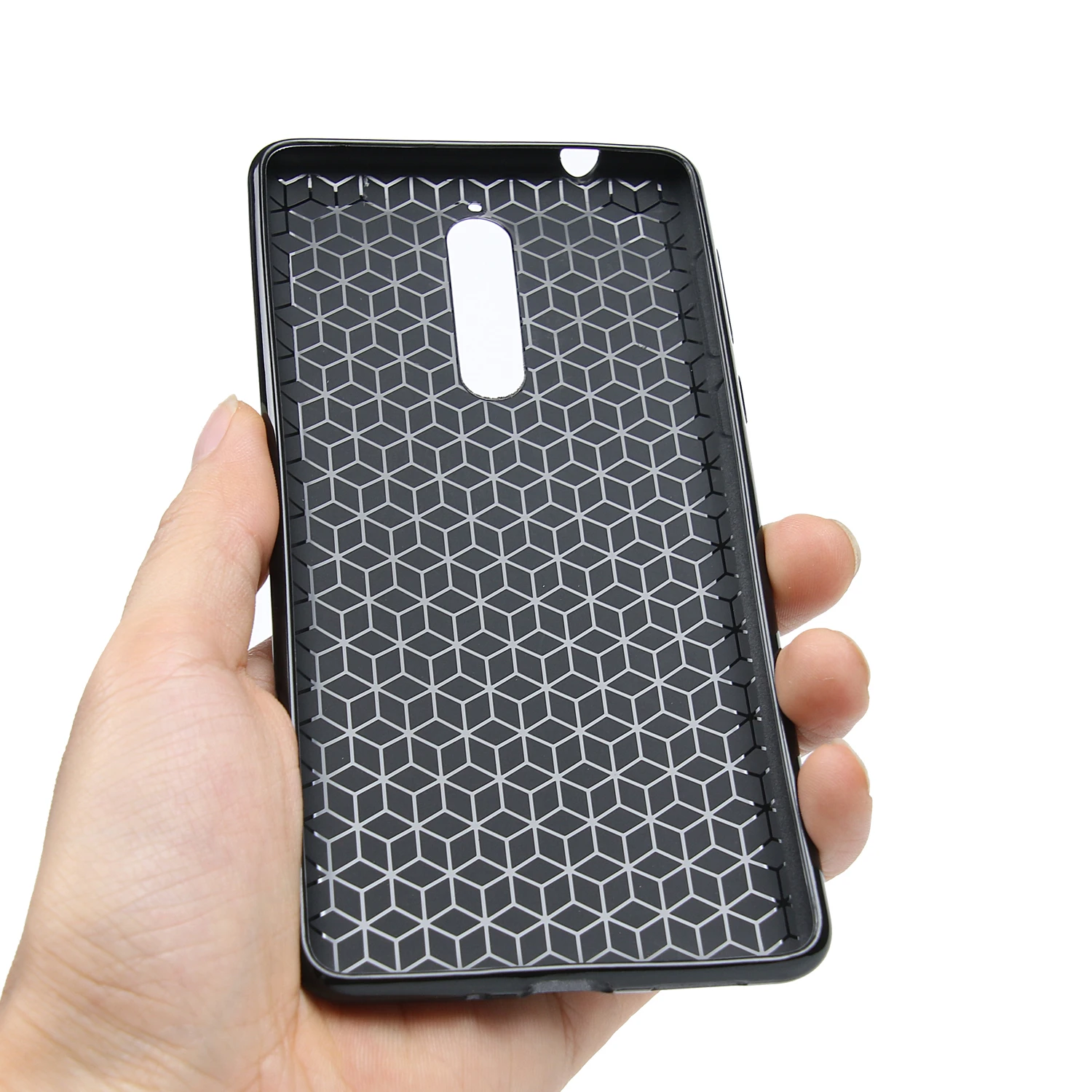 Phone Case sFor Nokia 8 TA-1004 TA-1012 Luxury New Carbon Fiber Soft TPU For Cover Matte for Nokia8 5.3&quot Funda |