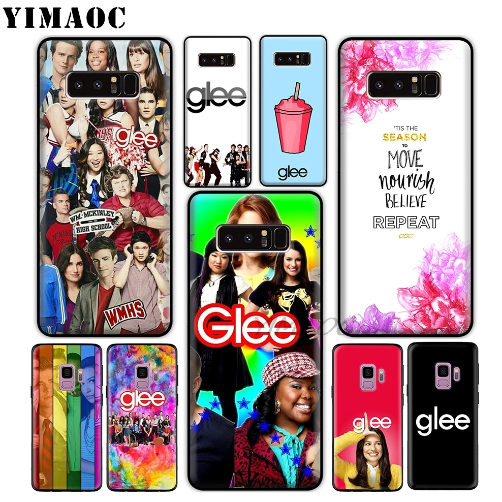 YIMAOC Glee ТВ-шоу Мягкий силиконовый чехол для samsung Galaxy A9 A8 A6 Plus 2018 A5 A3 2017 2016 Note 9 8 |