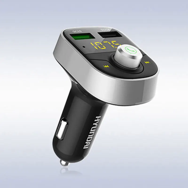 Автомобиль Bluetooth MP3 плеер FM передатчик QC3.0 Dual USB Интерфейс зарядки U диск Play