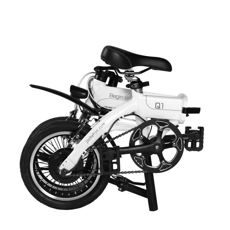 14 дюймов складной электрический велосипед мини алюминий сплав рамки intelligent