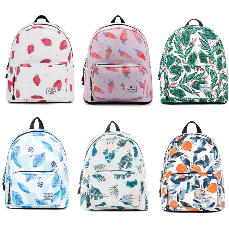 Мини Рюкзак Mochila с принтом Холщовый женский рюкзак школьная сумка для рюкзаки