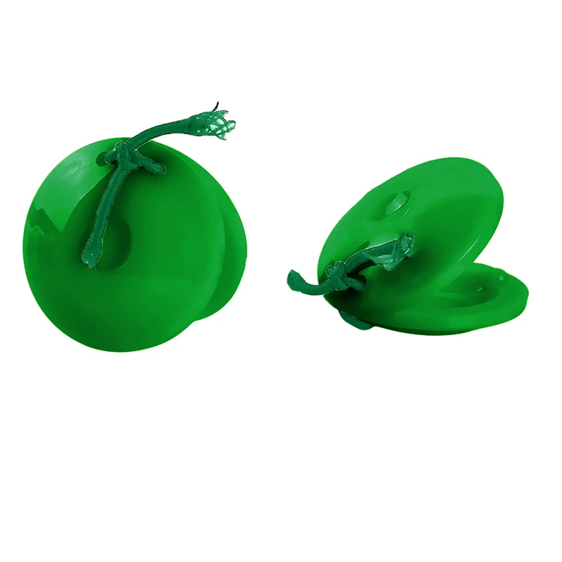 2 шт Пластиковые ударные инструменты кастаньеты круговой танец пластин