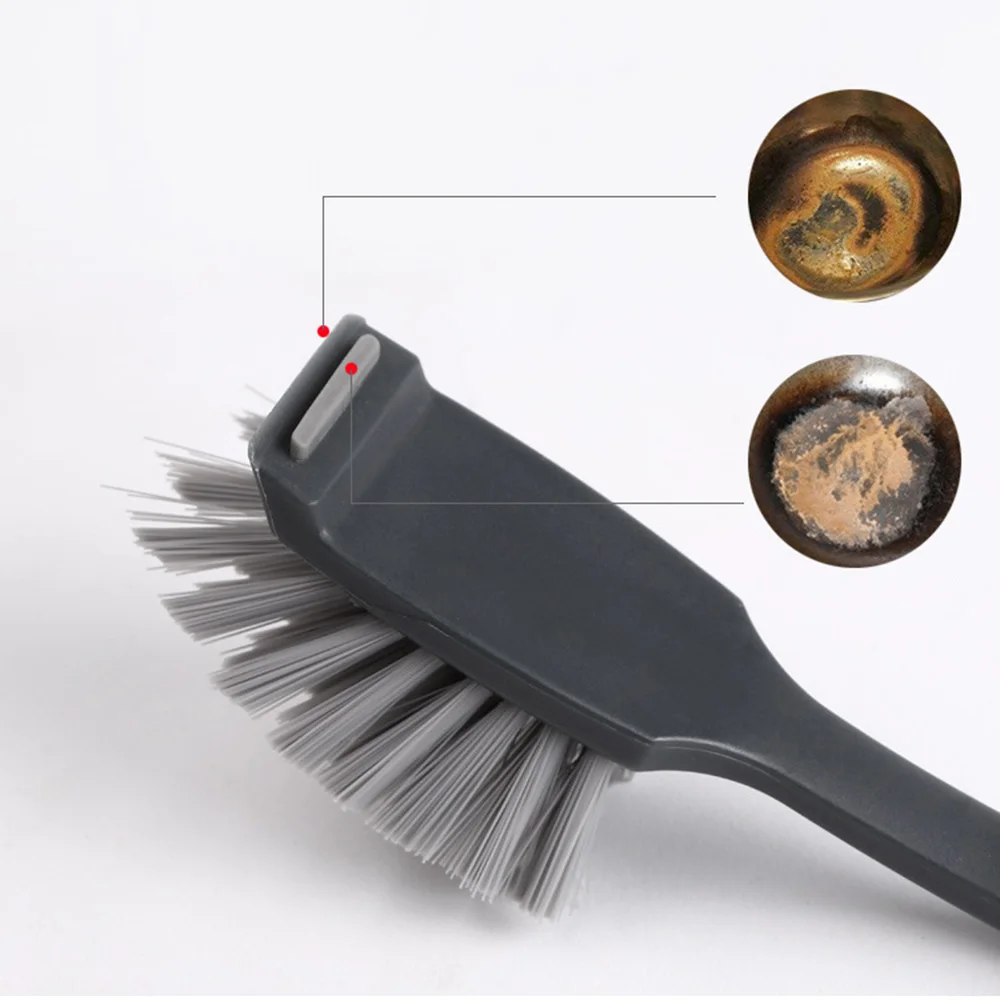

Multifunctional Hunging Long Handle Pan Pot Brush Dish Bowl Washing Cleaning Brush Household Kitchen Cleaning Tools