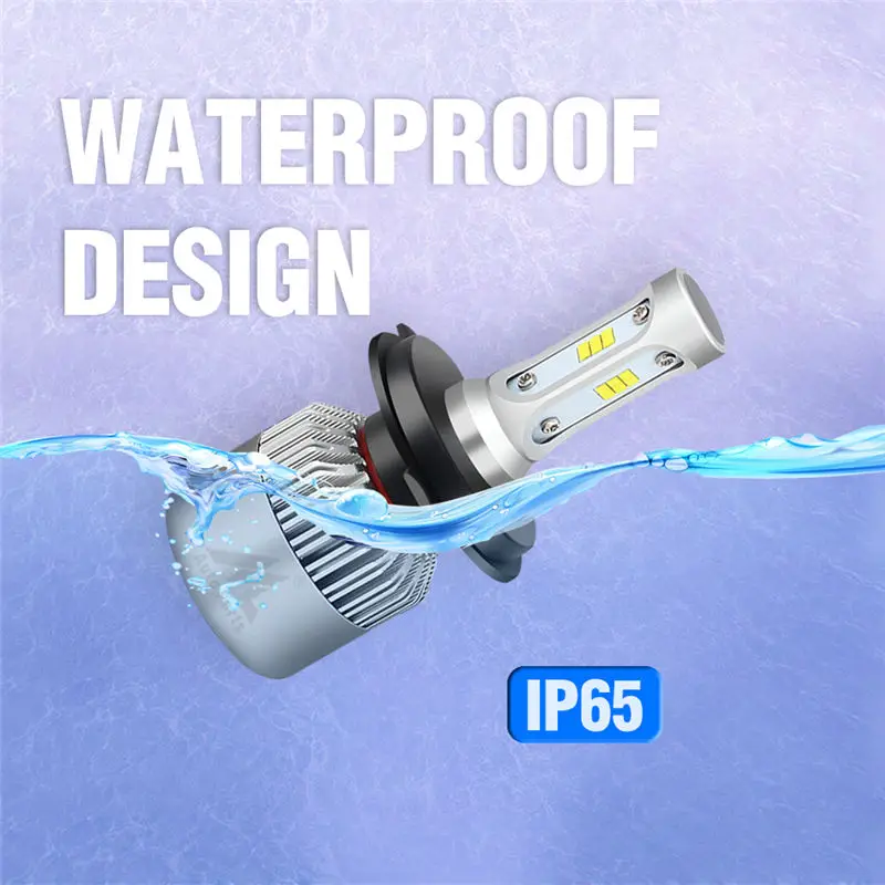 Большая Акция низкая цена pH4 фары автомобиля 6500 k 8000LM CSP 12 V H7 H11 9005 9006/HB4 E2 авто