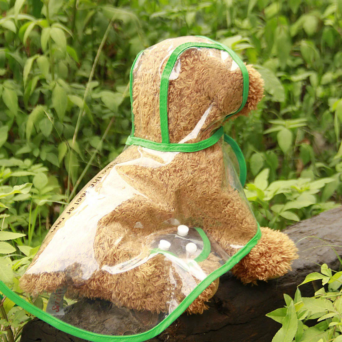 Одежда для собак прозрачный плащ легкая одежда накидки водонепроницаемый