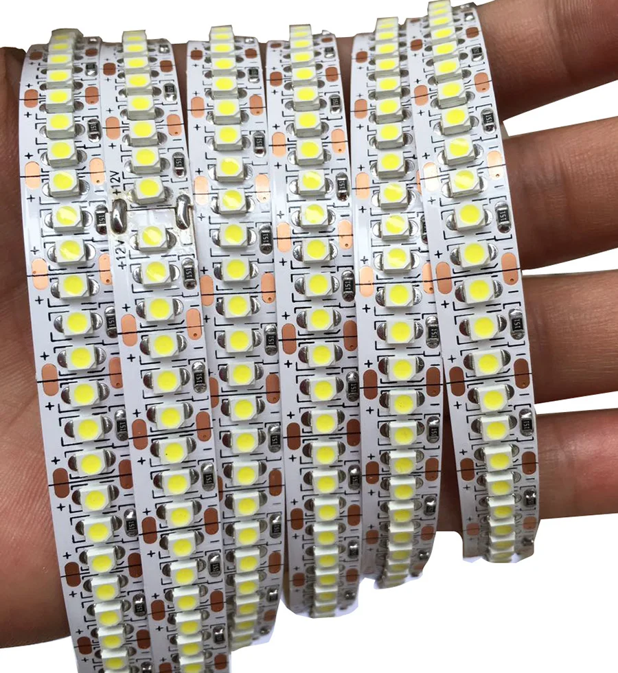 Светодиодный Ультраяркий ленточный светильник 240 светодиодов/м 1 м 2 3 4 5