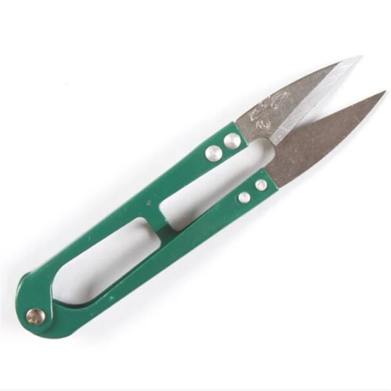 1 Pcs U-Shaped Fishing Scissors Mini Fish Embroidery Application Line Cutter Tools of Different Colors | Спорт и развлечения