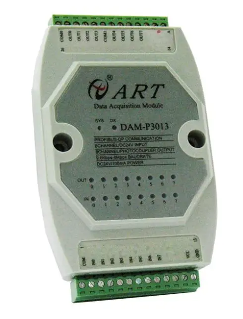 Модуль расширения 8DI 8DO 8-канальный оптически изолированный вход/выход Profibus DP для