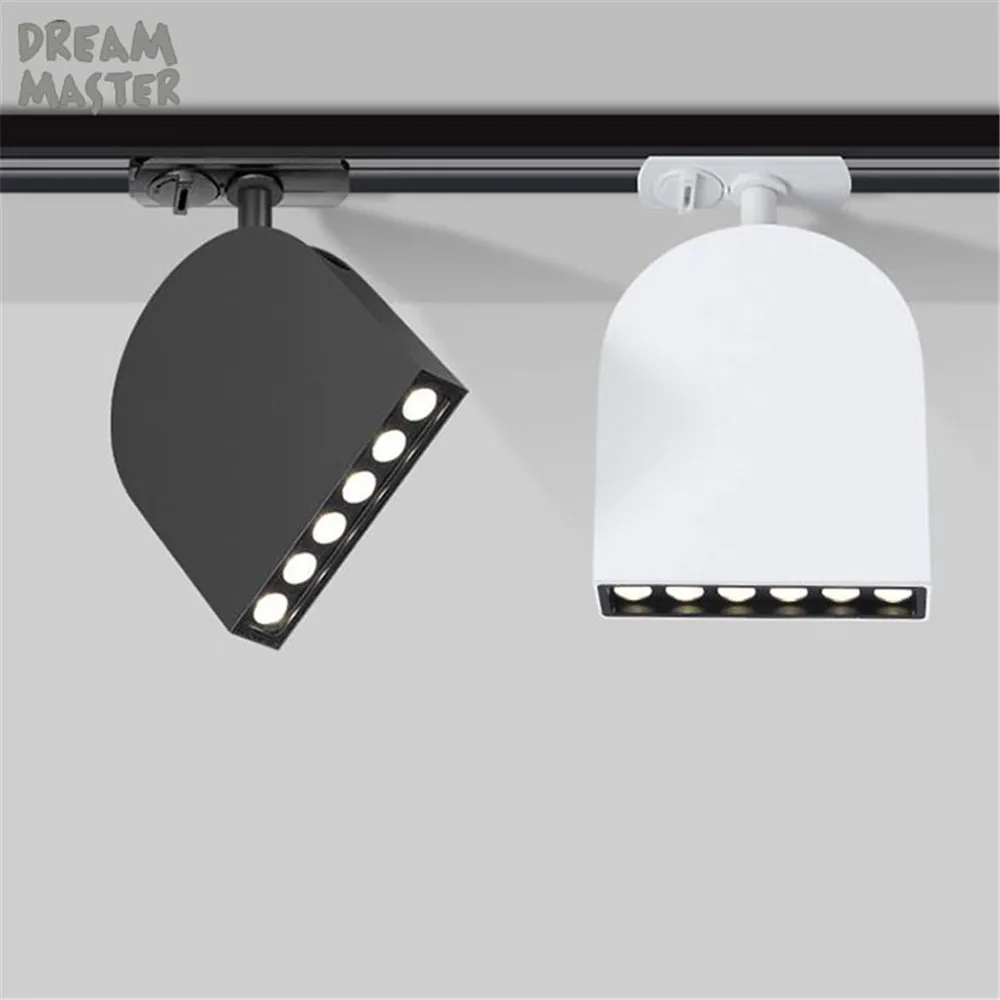 Современный художественный дизайн светодиодная дорожка черно белая 12 Вт