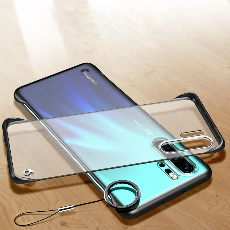 Slim Strap Cover for Huawei P20 P30 Pro Case Hard PC Smooth Shockproof Mate 20 Nova 3 i Honor |