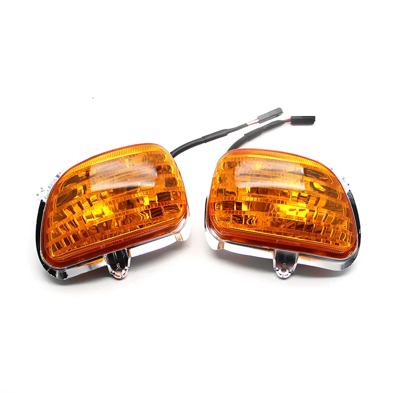 Front Orange Motorcycle Turn Signal Lights For Honda Goldwing GL1800 2001-2013 enlarge