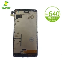 for nokia lumia 640 lcd display touch screen digitizer assembly with frame replacement for microsoft lumia 640 n640 rm 1077 lcds