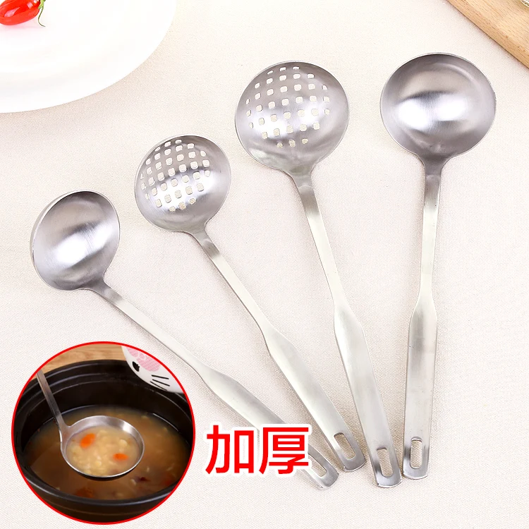 Малый толстый длинной ручкой ожогов доказательство из нержавеющей стали ложка