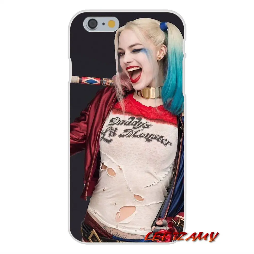 Suicide Squad Harley Quinn Comics Slim Silicone phone Case For iPhone X 4 4S 5 5S 5C SE 6 6S 7 8 Plus | Мобильные телефоны и