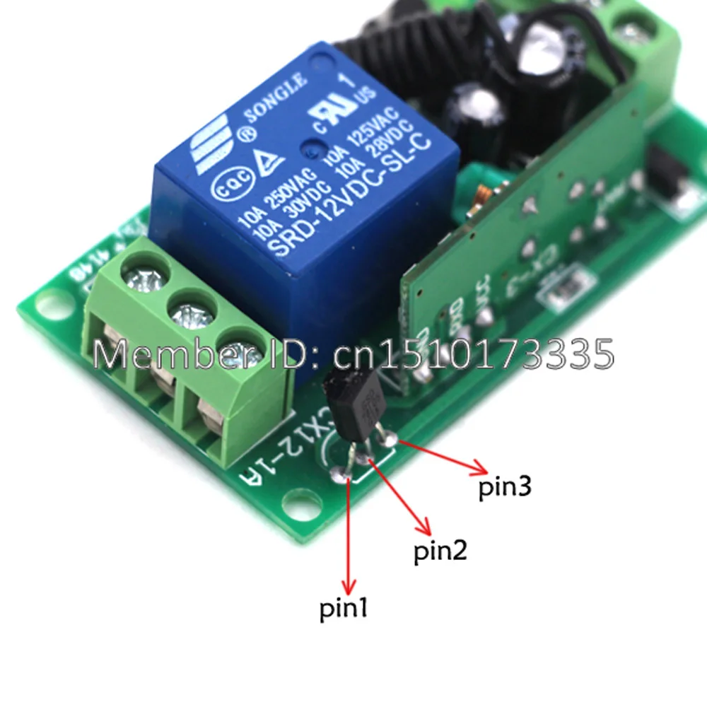 DC 9V 12V 24V 4 CH 4CH RF беспроводной пульт дистанционного управления Дистанционное