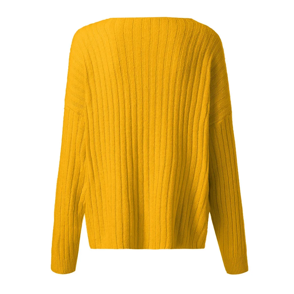 JAYCOSIN свитер mujer invierno 2019 Женский Повседневный длинный рукав Весна Осень