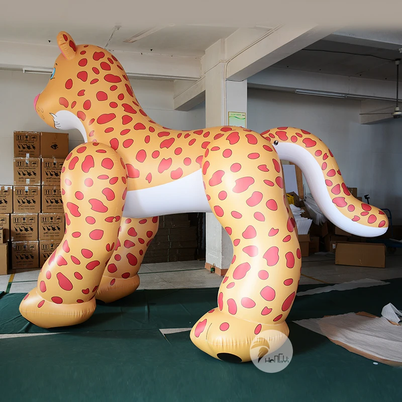 Мультяшная игрушка реклама 2 м ПВХ герметичный надувной Гепард|Украшения своими