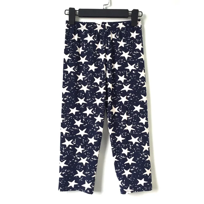 2020 летние короткие леггинсы Леггинсы с надписью Капри в клетку со звездами и