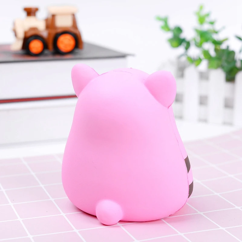 Kawaii животные мягкое кукла-Хомяк медленно поднимающиеся забавные антистрессовые игрушки для детей взрослых мягкое игрушки подарки