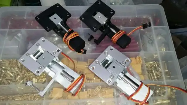 Электронное выдвижное шасси для самолета | Игрушки и хобби