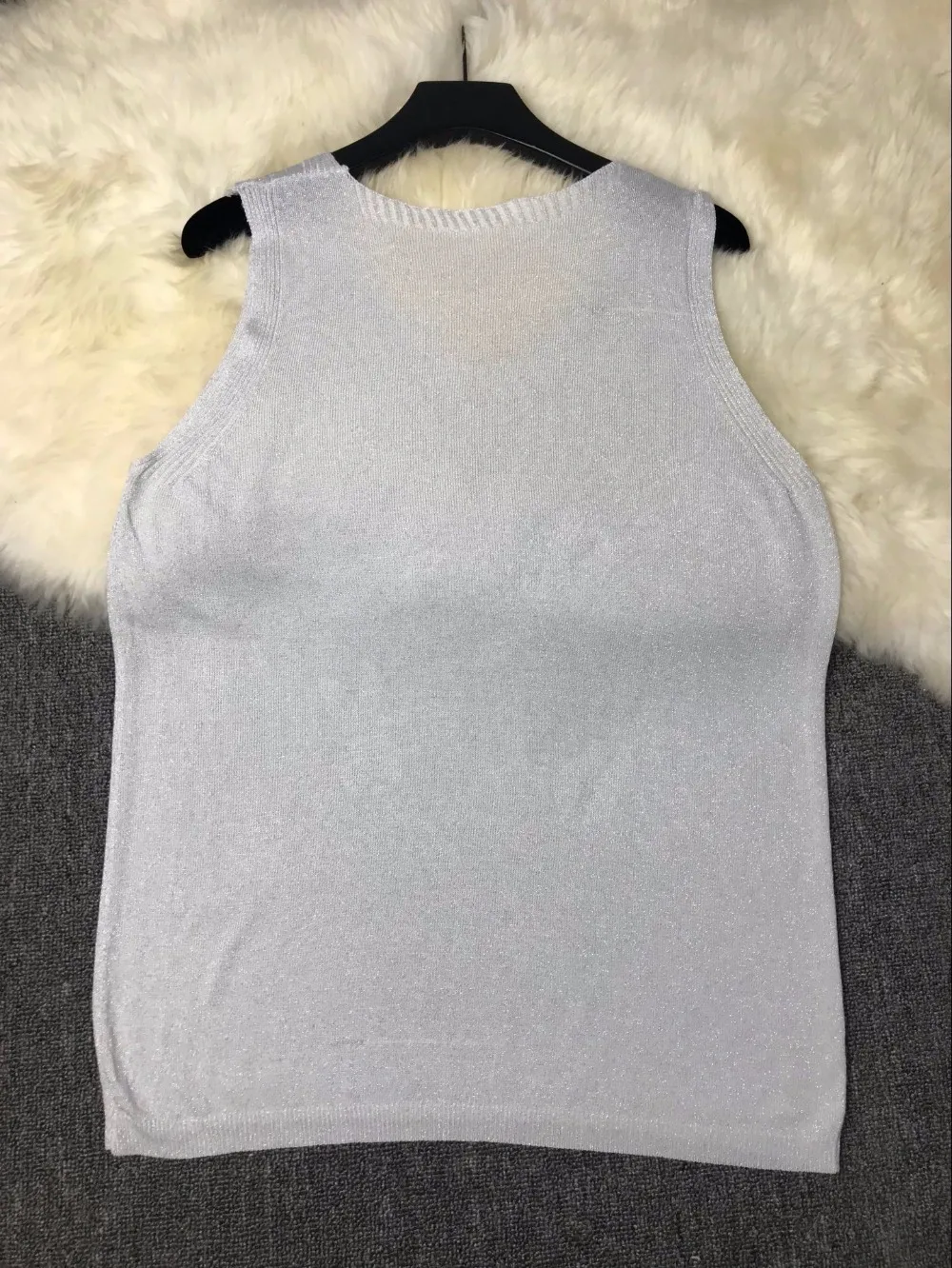 Amolapha Women Dragonfly Diamonds Knit Vest Shirts V Neck Sleeveless Summer Woman Casual T-shirt Tops | Женская одежда
