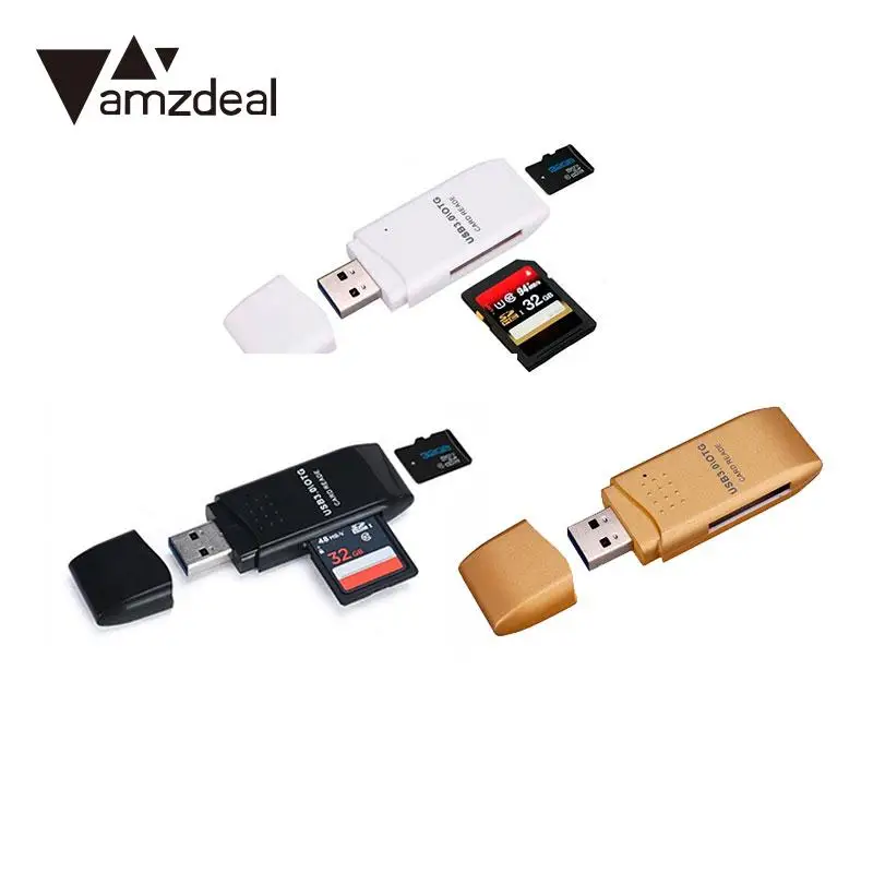Высокая скорость 2 в 1 USB 3 0 памяти SDXC TF кард ридер адаптер компьютера|Картридеры| |