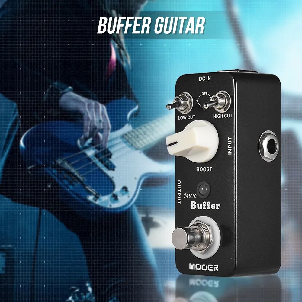 MOOER Новая серия гитарных педалей цифровая гитарная педаль с эффектами 8 эффектов