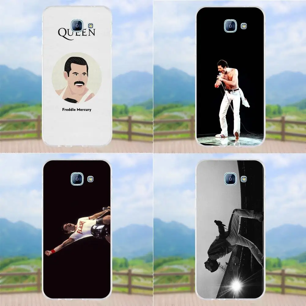 Vvcqod Фредди Меркьюри Мягкие случаи TPU Fundas для samsung Galaxy A3 A5 A7 J1 J2 J3 J5 J7 2015 2016 2017 |