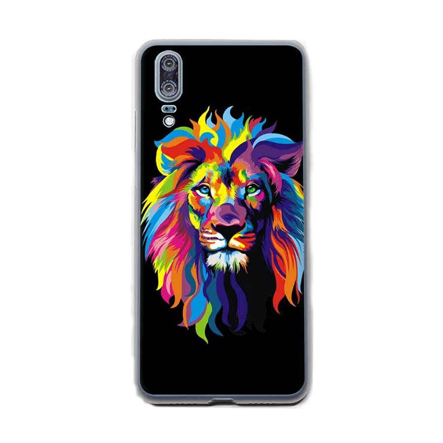 Чехол для телефона с изображением Льва Mate 10 20 Lite Pro Nova 2i 3i 3 мягкие чехлы из