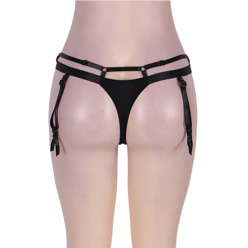Черные трусики с подвязками размера плюс 3XL горячая распродажа|garter belt|garter belt