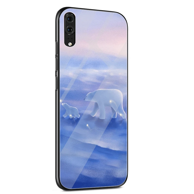 Чехол для мобильного телефона Desxz стекло Huawei Honor 9 10 P10 P20 Lite Y6 7A Y9 8X Pro чехол с