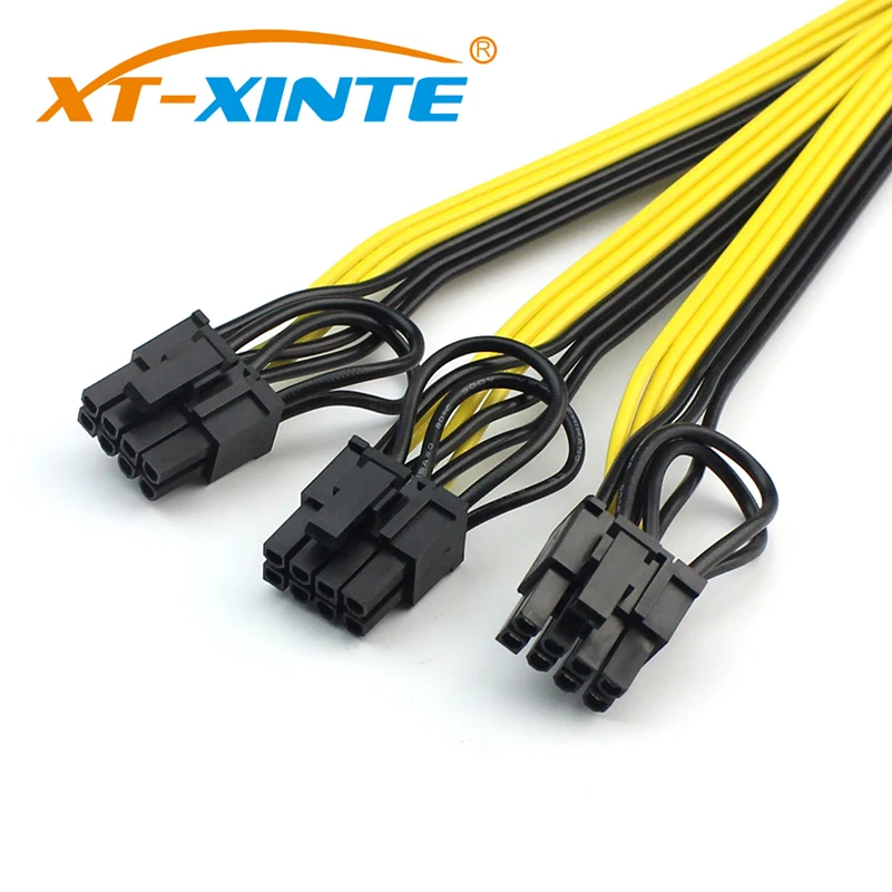 XT-XINTE Питание кабель карточная игра может составлять 1-3 6Pin + 2pin шнура адаптера для