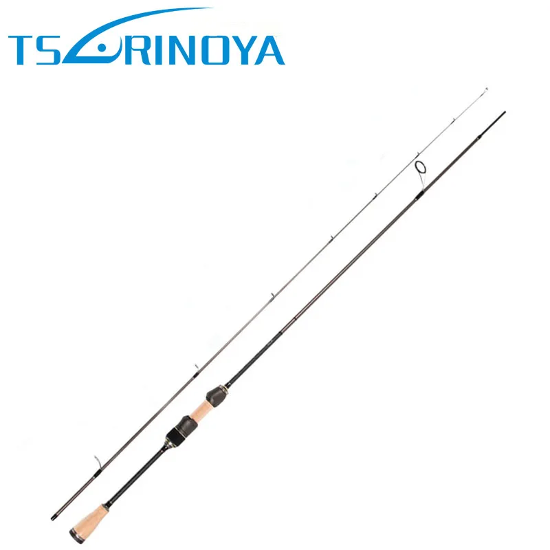 Tsurinoya 1.89 м Углерода Спиннинг UL Питания FUJI Кольцо Твердый Наконечник Ультра Легкий