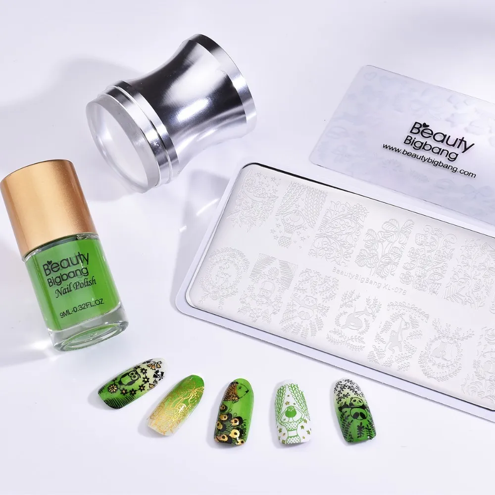 BeautyBigBang штампованные пластины Счастливой Пасхи яйца милый кролик изображение 6*12 см Форма для ногтей наклейки для ногтей штамповка пластины XL-058