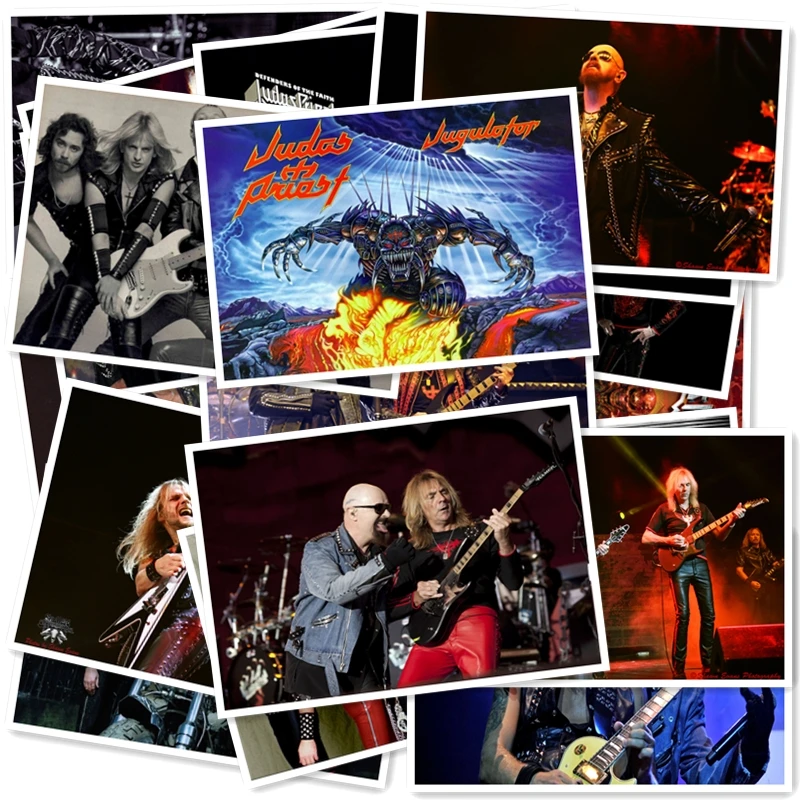 B1-14# Judas Priest Классическая серия стикеров 20/шт ПВХ наклейки для ноутбука Коллекция подарков домашний Декор наклейки на холодильник смешанные
