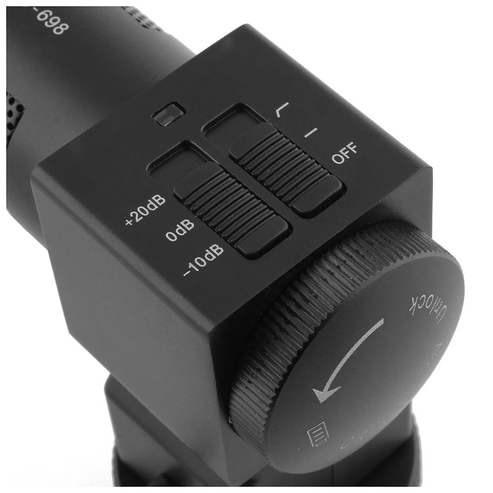 Takstar стерео микрофон камера Микрофон SGC 698 для Nikon Canon DSLR камеры видеокамеры|camera