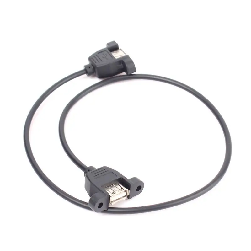 Мини usb 5pin Женский к USB 2 0 B гнездо панель принтера крепление 50 см кабель #69720|to usb|mini