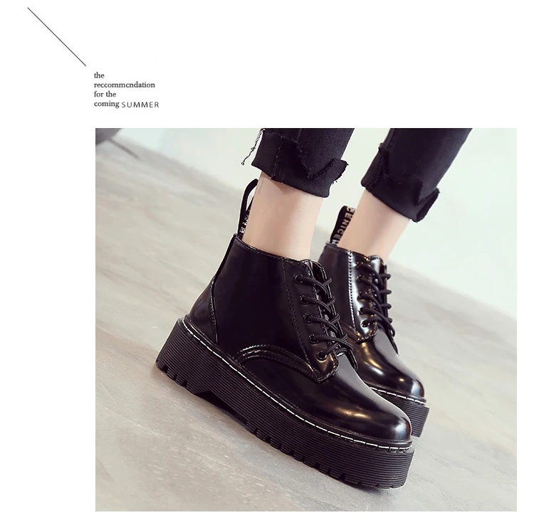 AIYUQI autumn new women's Martin boots Europe and the United States tendon thick women's short boots warm women's shoes