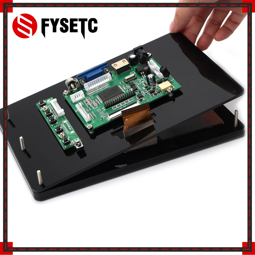 7 дюймов Raspberry Pi 3 Model B + ЖК-дисплей на тонкопленочных транзисторах тонкоплёночных