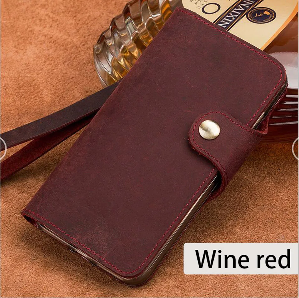 

Mobile phone case for Sony Xperia a1 handmade leather shatter-resistant mobile phone case flip phone case for Sony series