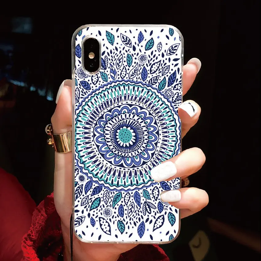 Новый силиконовый чехол для One Plus 7 pro 6 6T 5T 5 3 3T 2 задняя крышка с рисунком мандалы