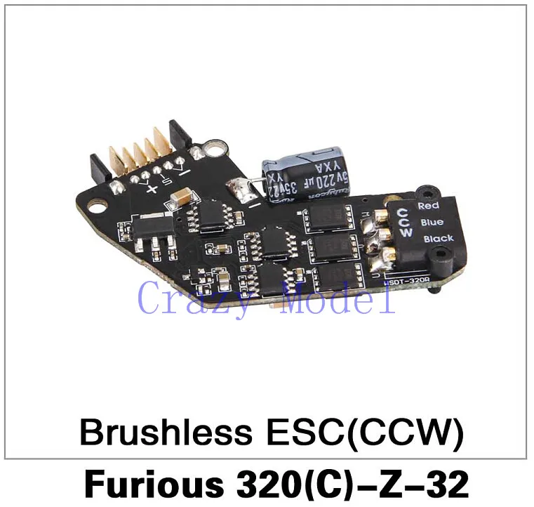 

Free Shipping Original Walkera Furious 320 RC Drone Spare Parts Furious 320(C)-Z-32 Brushless ESC(CCW)