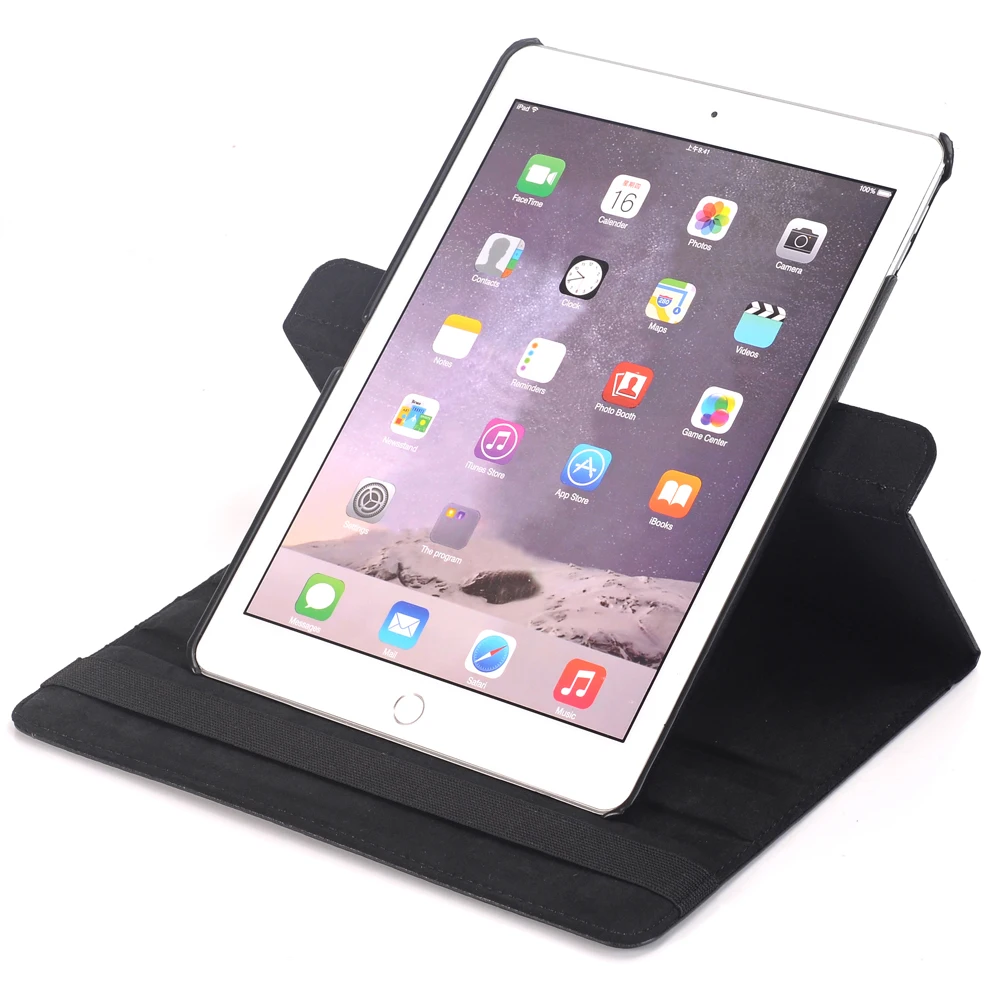 Чехол для Apple iPad Pro 9 7 дюйма чехол из искусственной кожи флип смарт-стенд 360
